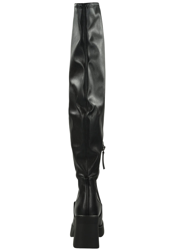 Steve Madden Stiefel Lederimitat Schwarz