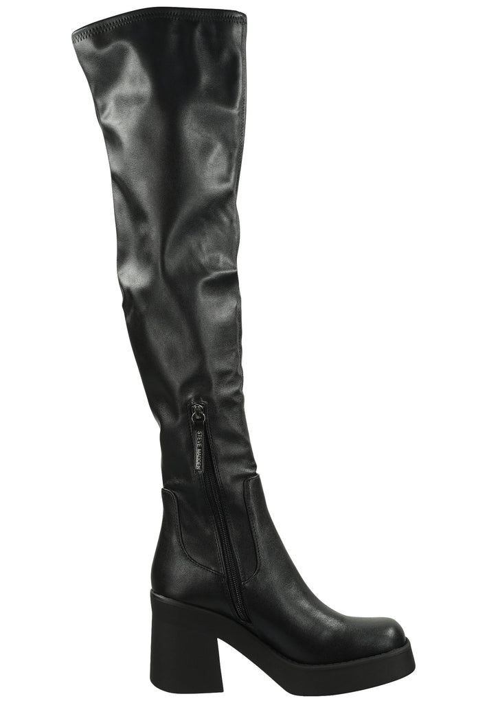 Steve Madden Stiefel Lederimitat Schwarz