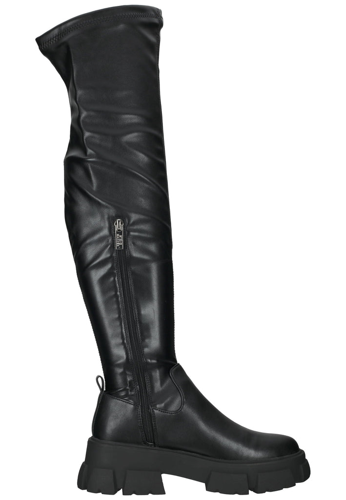 Steve Madden Stiefel Lederimitat Schwarz