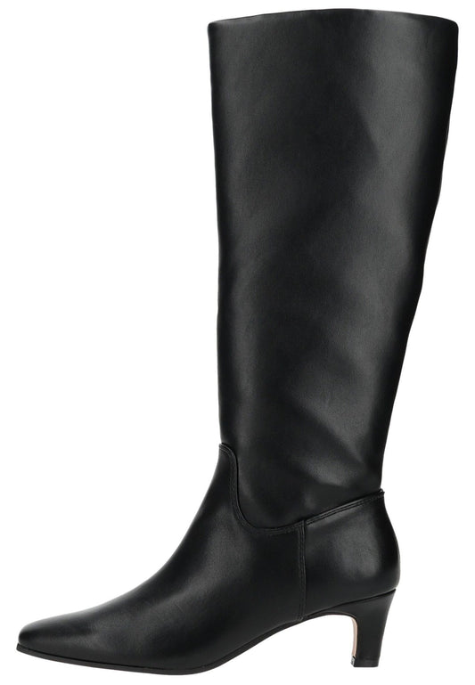 Steve Madden Stiefel Lederimitat Schwarz/Schwarz