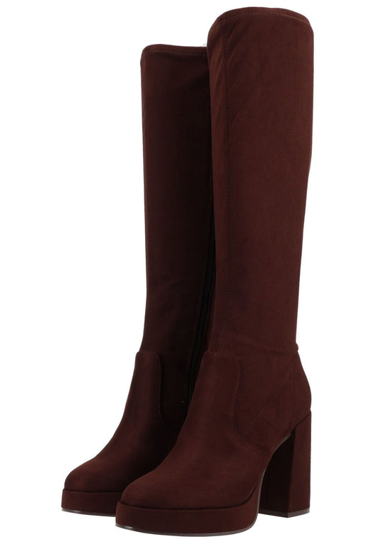 Steve Madden Stiefel Textil Dunkelbraun