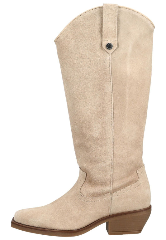 Steve Madden Stiefel Veloursleder Beige