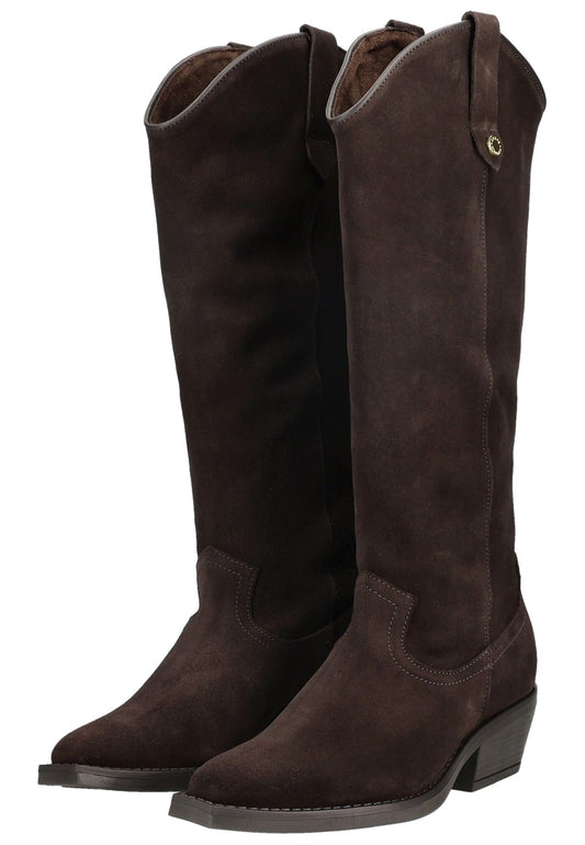 Steve Madden Stiefel Veloursleder Braun
