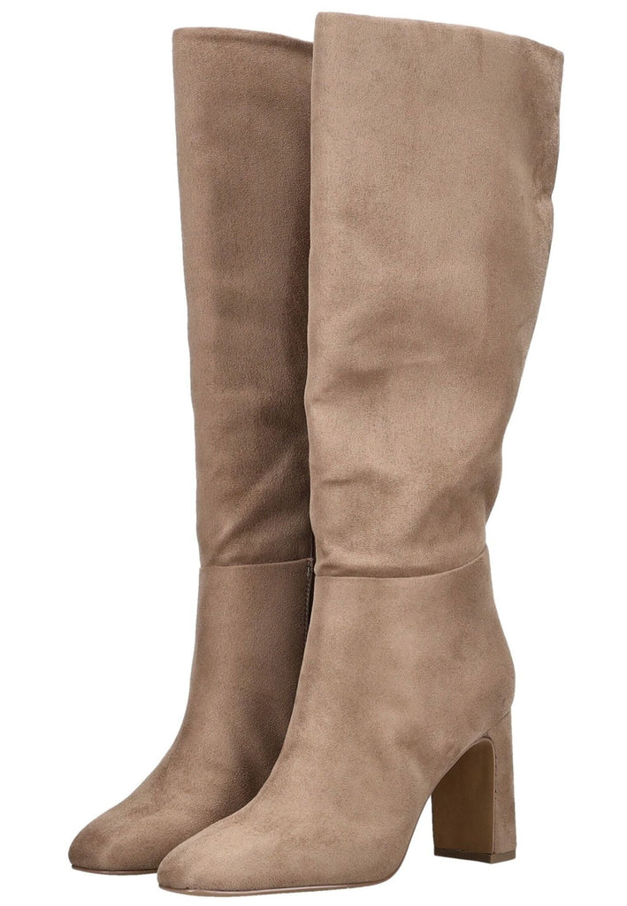 Steve Madden Stiefel Veloursleder Taupe