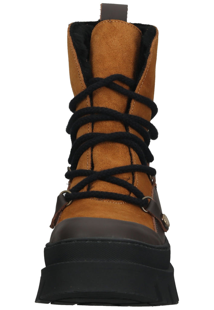 Steve Madden Stiefelette Leder Braun Warmfutter