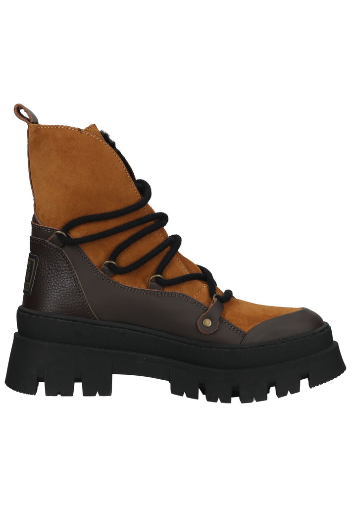 Steve Madden Stiefelette Leder Braun Warmfutter