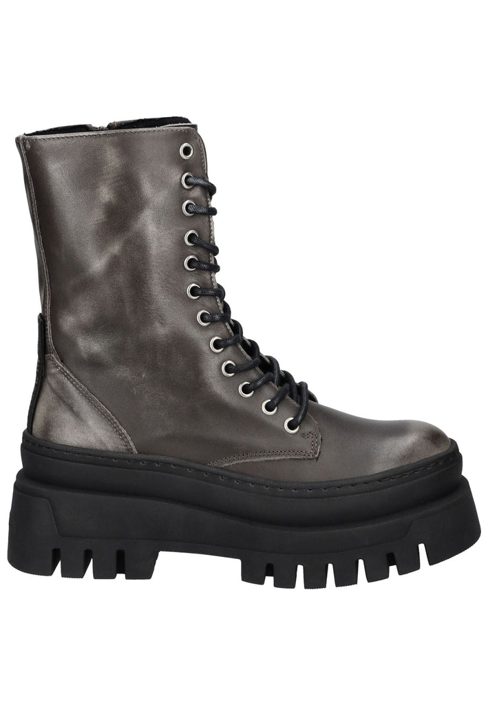 Steve Madden Stiefelette Leder Dunkelgrau Warmfutter