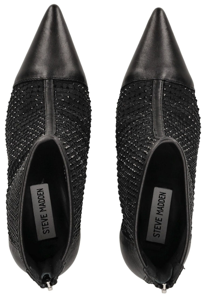 Steve Madden Stiefelette Leder/Mesh Schwarz