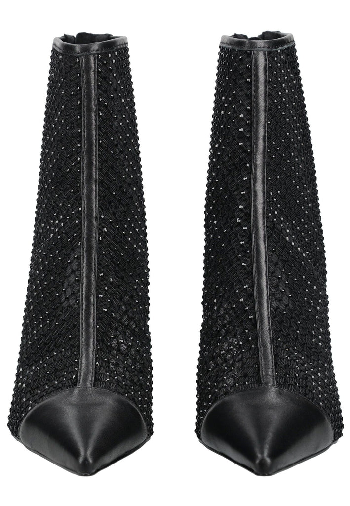 Steve Madden Stiefelette Leder/Mesh Schwarz