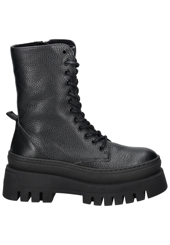 Steve Madden Stiefelette Leder Schwarz Warmfutter