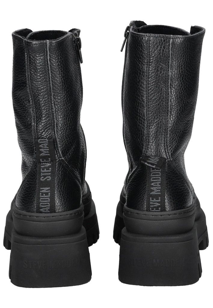 Steve Madden Stiefelette Leder Schwarz Warmfutter