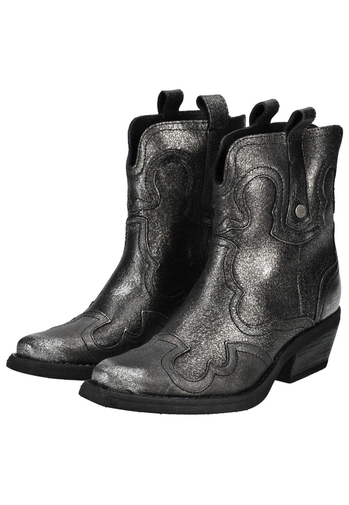 Steve Madden Stiefelette Leder Silber