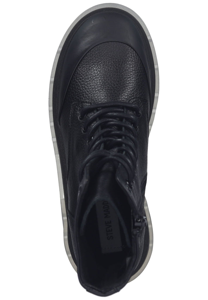 Steve Madden Stiefelette Leder/Synthetik Schwarz