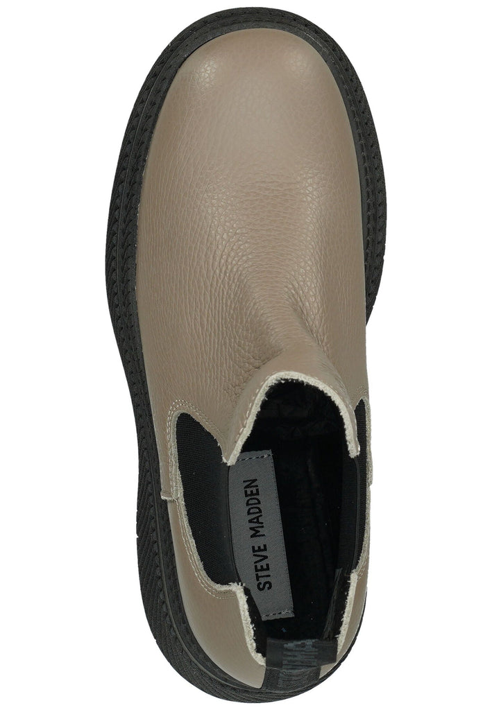 Steve Madden Stiefelette Leder/Textil Beige