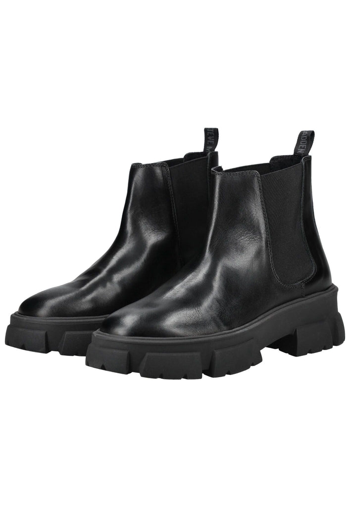 Steve Madden Stiefelette Leder/Textil Schwarz