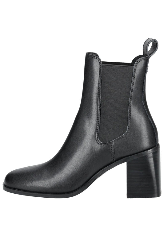 Steve Madden Stiefelette Leder/Textil Schwarz