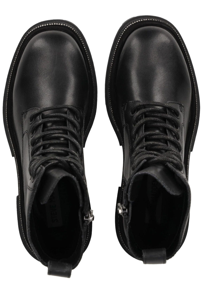 Steve Madden Stiefelette Leder/Textil Schwarz