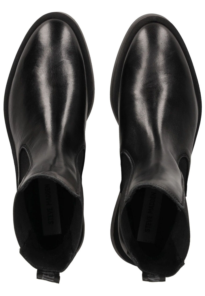 Steve Madden Stiefelette Leder/Textil Schwarz