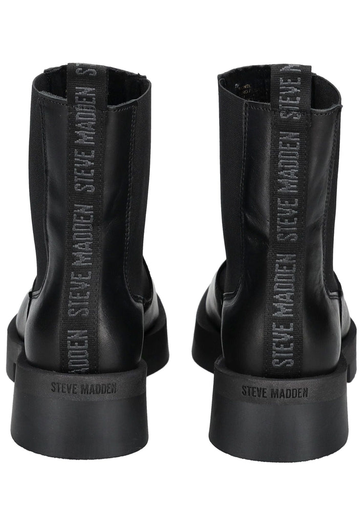 Steve Madden Stiefelette Leder/Textil Schwarz