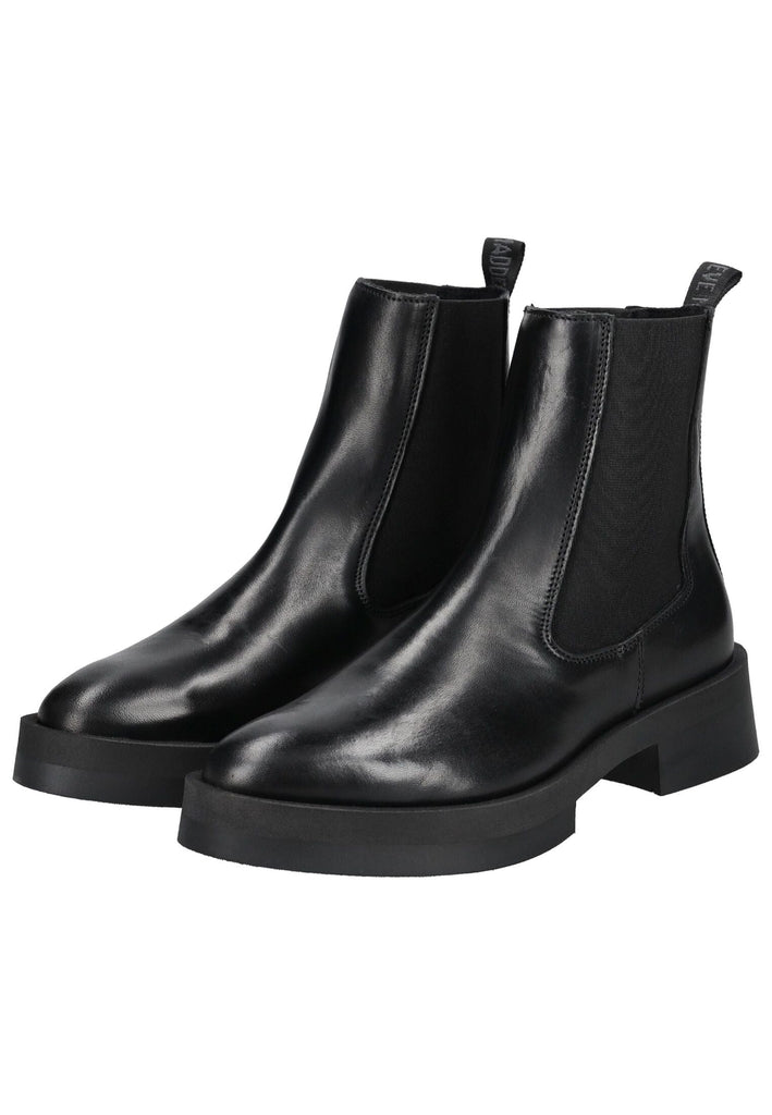 Steve Madden Stiefelette Leder/Textil Schwarz