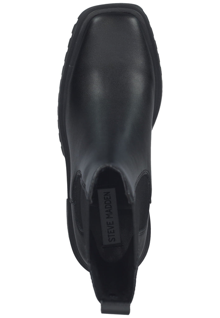 Steve Madden Stiefelette Leder/Textil Schwarz