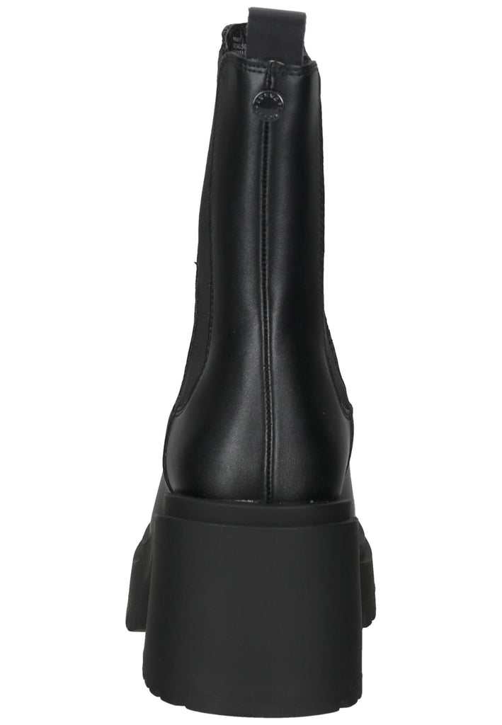 Steve Madden Stiefelette Leder/Textil Schwarz