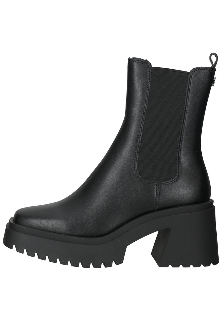 Steve Madden Stiefelette Leder/Textil Schwarz