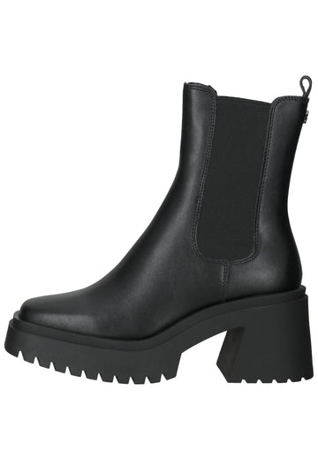 Steve Madden Stiefelette Leder/Textil Schwarz