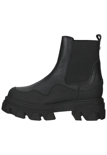 Steve Madden Stiefelette Leder/Textil Schwarz