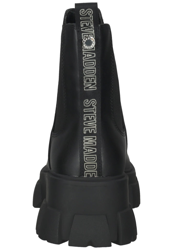 Steve Madden Stiefelette Leder/Textil Schwarz