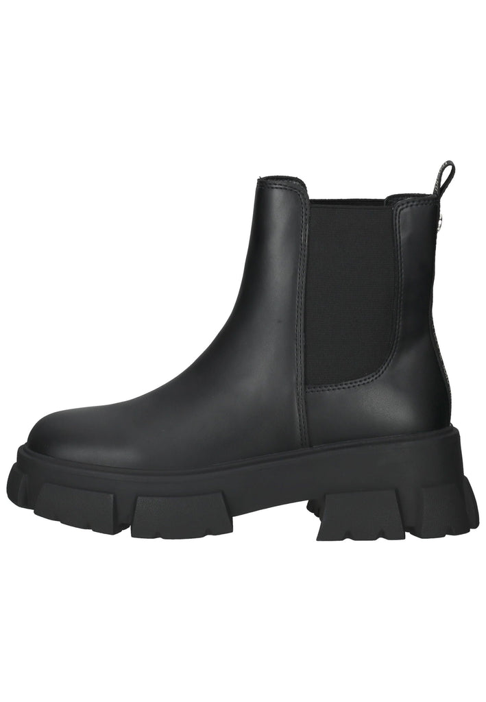 Steve Madden Stiefelette Leder/Textil Schwarz