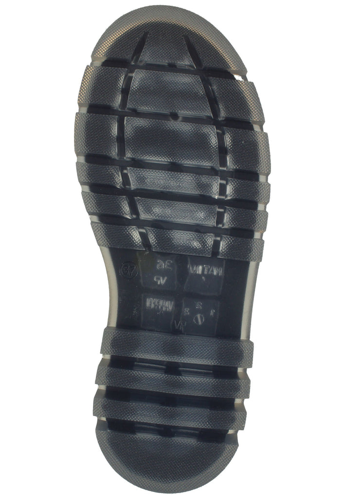 Steve Madden Stiefelette Leder Weiß/Schwarz