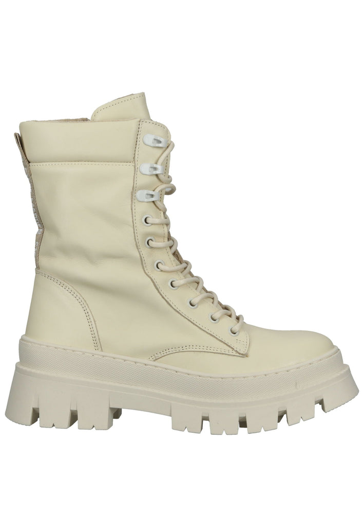 Steve Madden Stiefelette Leder Weiß Warmfutter