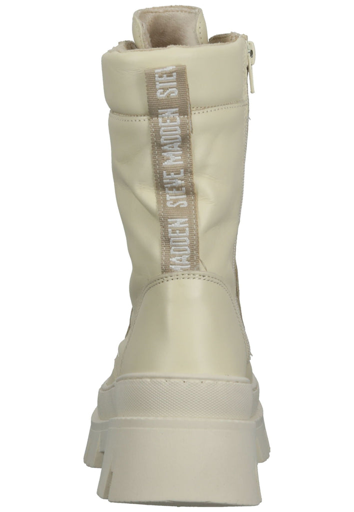 Steve Madden Stiefelette Leder Weiß Warmfutter