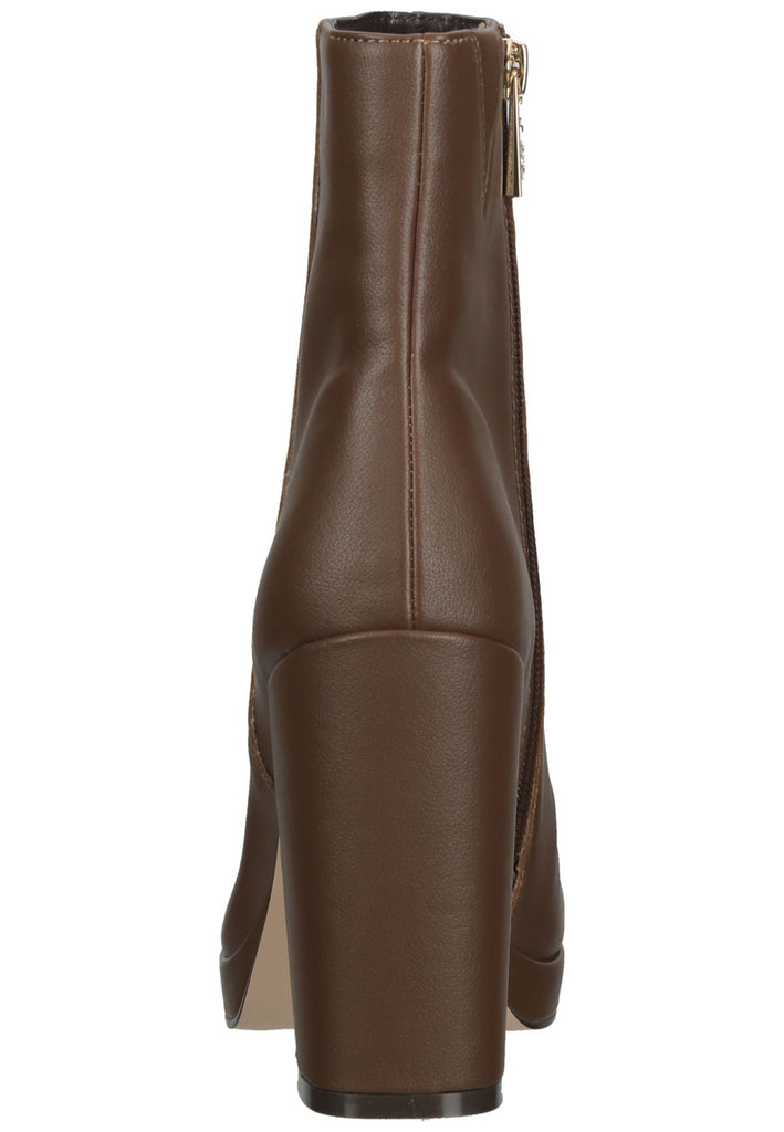 Steve Madden Stiefelette Lederimitat Dunkelbraun