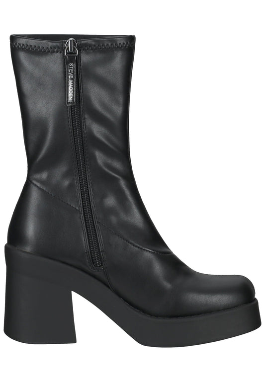 Steve Madden Stiefelette Lederimitat Schwarz