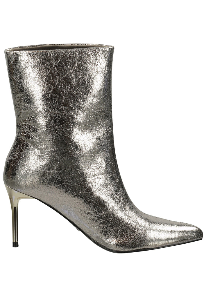 Steve Madden Stiefelette Lederimitat Silber