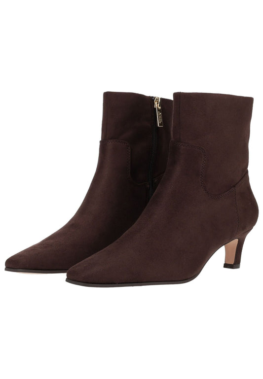 Steve Madden Stiefelette Textil Dunkelbraun