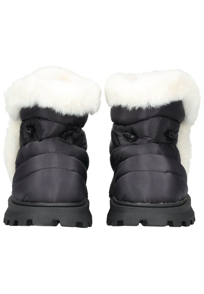 Steve Madden Stiefelette Textil Schwarz Warmfutter