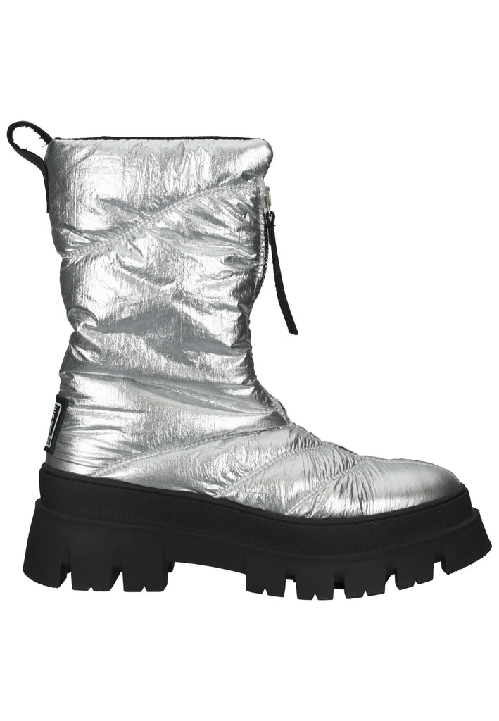 Steve Madden Stiefelette Textil Silber