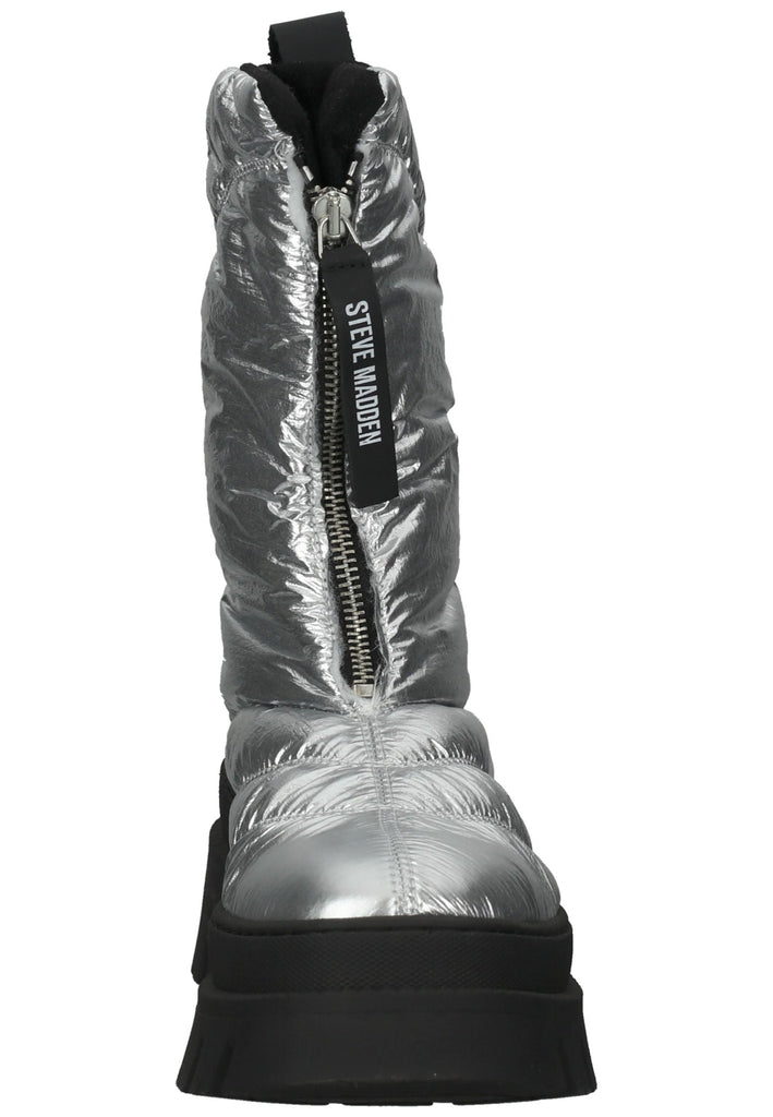 Steve Madden Stiefelette Textil Silber