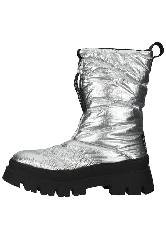 Steve Madden Stiefelette Textil Silber