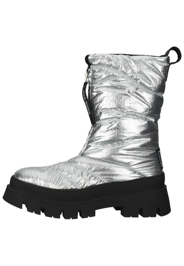 Steve Madden Stiefelette Textil Silber