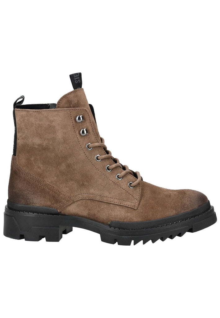 Steve Madden Stiefelette Veloursleder Taupe