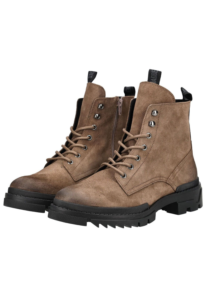 Steve Madden Stiefelette Veloursleder Taupe