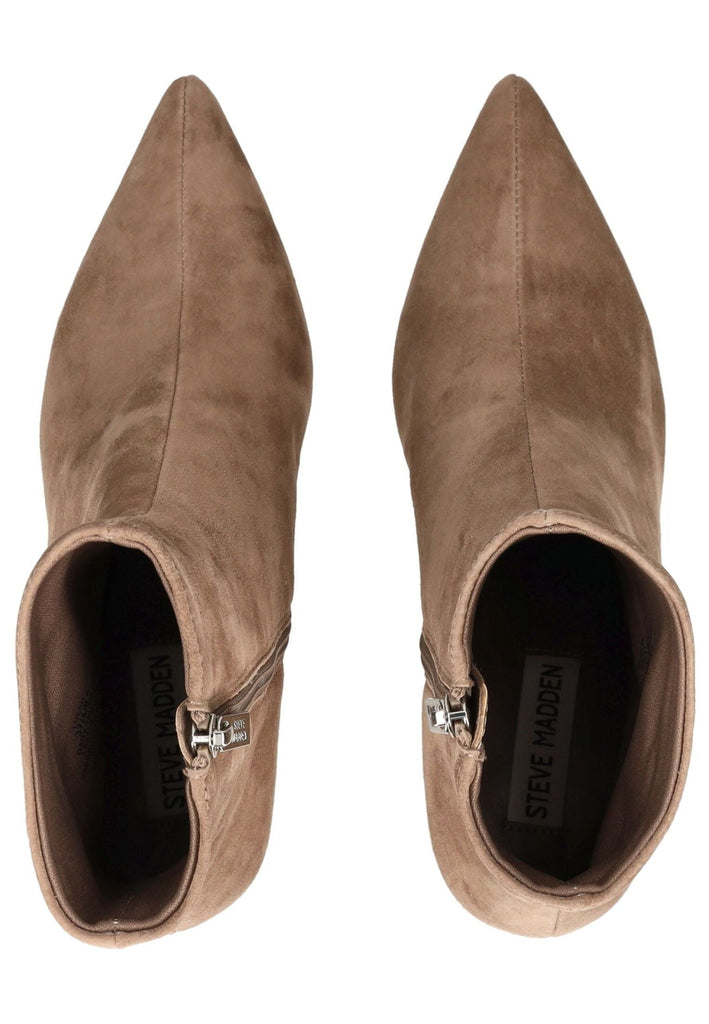 Steve Madden Stiefelette Veloursleder Taupe