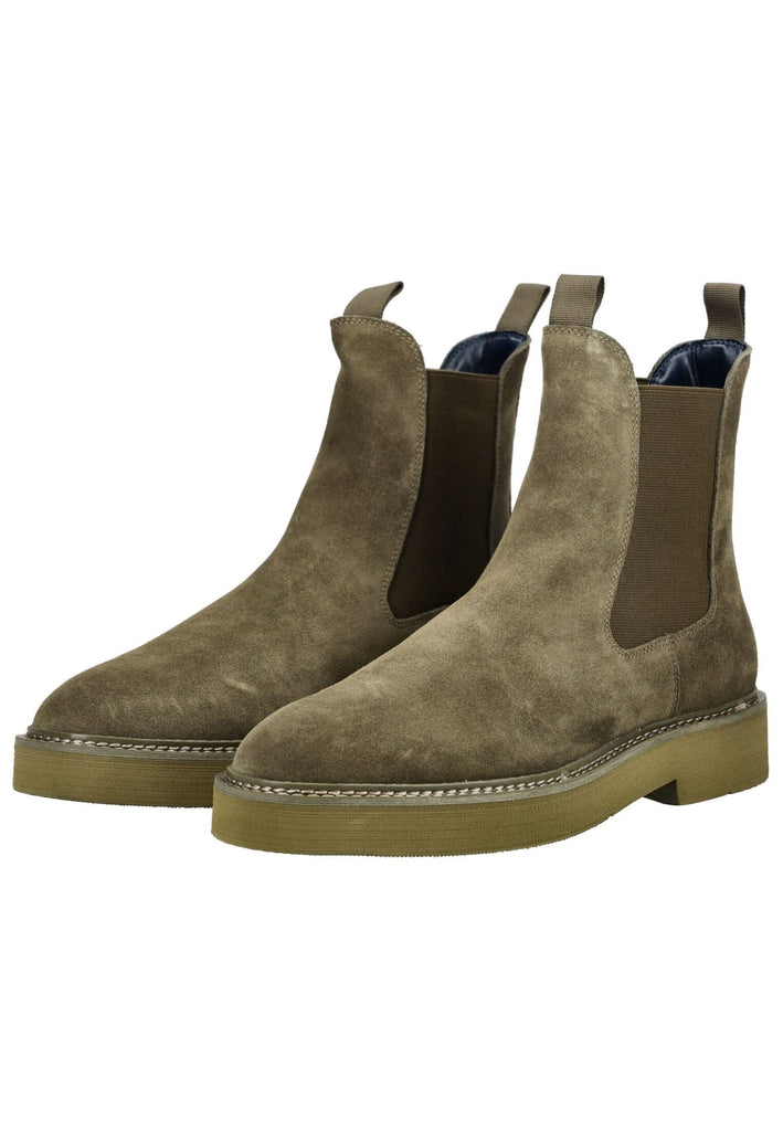 Steve Madden Stiefelette Veloursleder/Textil Olive