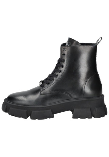 Stiefeletten Steve Madden Stiefelette Leder Schwarz