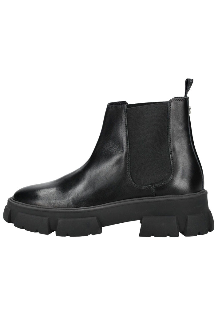 Stiefeletten Steve Madden Stiefelette Leder/Textil Schwarz