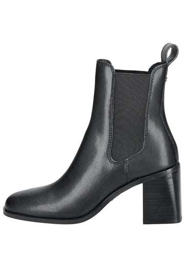 Stiefeletten Steve Madden Stiefelette Leder/Textil Schwarz